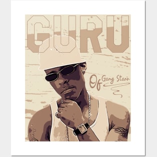 Guru of Gang Starr Posters and Art